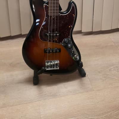 Fender American Standard Jazz Bass Fretless 2015 - 3-Color Sunburst image 9
