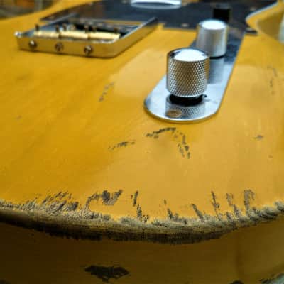 DY Guitars Roy Buchanan Nancy tribute esquire / tele relic body PRE-BUILD ORDER image 5