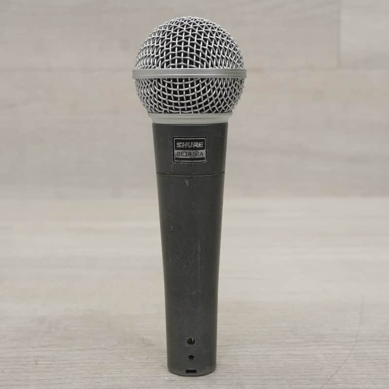 Shure BETA 58A Handheld Supercardioid Dynamic Microphone 1996 - Present - Black image 1