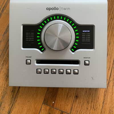 Universal Audio Apollo Twin DUO Thunderbolt Audio Interface 2010s - Silver image 2