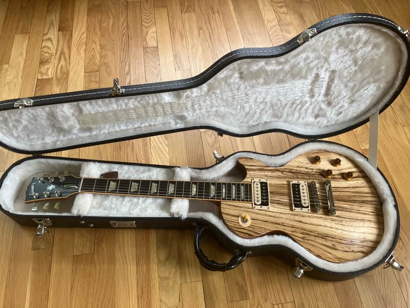 Gibson 2007 Gibson Les Paul Classic Antique Zebrawood, Limited Edition Guitar of the Week 2007 - Zebrawood, Satin (Natural) image 1