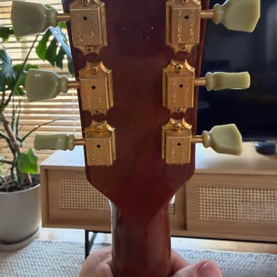 1991 Gibson L-4 CES, All Original, Gold Hardware, Original Warranty Card, Very Good Condition image 7