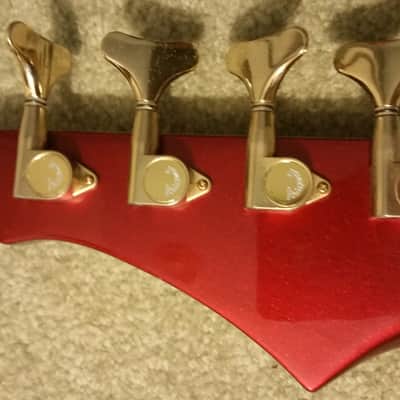 Aria Pro II RSB 80's RED bass guitar image 23