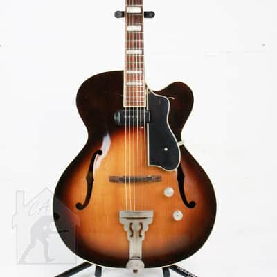 1953 Guild X-300 Semi-Hollow AE New York Factory OHSC image 14