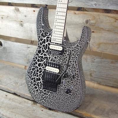 Jackson DK2M Dinky Limited Run, Black & White Crackle (s367) image 3