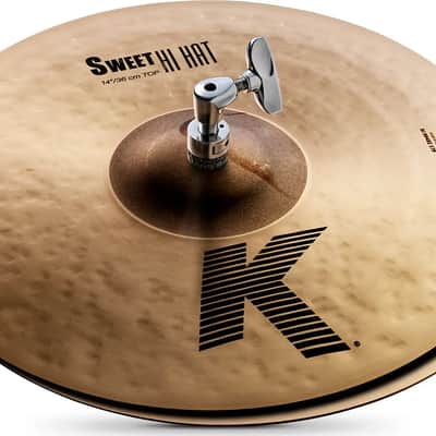 Zildjian K Sweet Hi-Hat Cymbals, 14" image 1