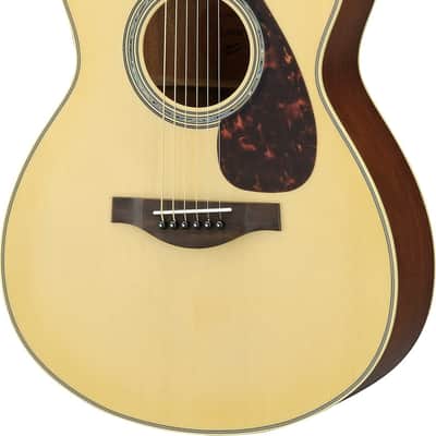 Yamaha LS6M Grand Concert Acoustic-Electric Guitar, Solid Spruce Top image 1