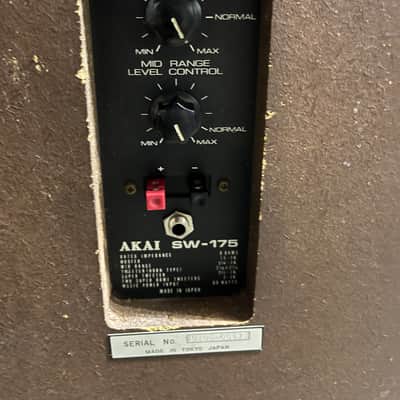 Akai Vintage Stereo System AA-8500 AP-003 SW-175 image 10