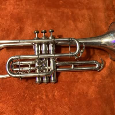 Conn New Invention Cornet 1912 - Silver Plated image 2