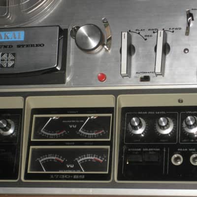 AKAI 1730-SS, Surround Stereo Four Channel Quadraphonic Open Reel Tape Deck image 3