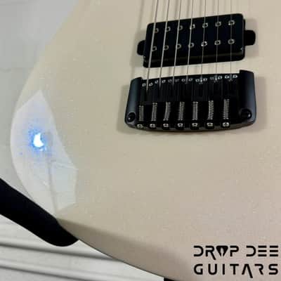 Balaguer USA Series Seraph Modern 7 Baritone 7-String Electric Guitar w/ Case (1224) - Gloss Metallic Jewel image 8
