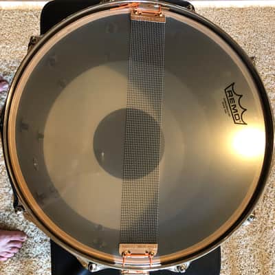 Pearl Masterworks Maple /Birch 14”x8” Snare Drum Matte Natural Flame Maple image 10