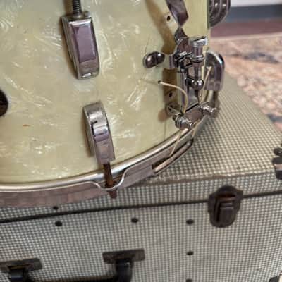 Ludwig-Leedy 14x7 Snare Drum - White Marine Pearl image 3