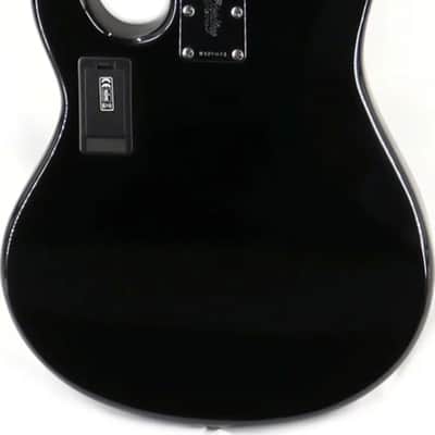 Sterling StingRay RAY5 5-String Bass Guitar, Maple Fingerboard, Black image 3