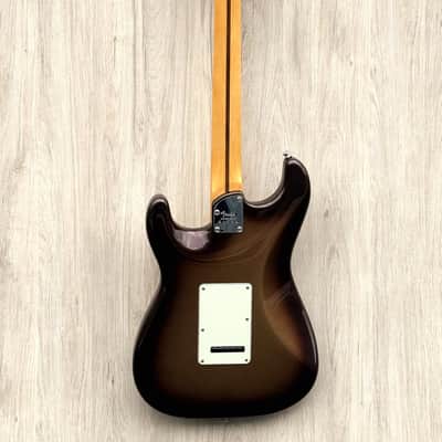 Fender American Ultra Stratocaster with Maple Fretboard 2023 Mocha Burst image 3