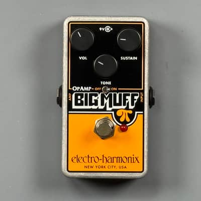 Electro-Harmonix Op Amp Big Muff Pi Reissue 2017 - Present - Black/Orange image 2