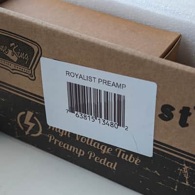 Tone King Royalist Preamp 2026 - Present - Black / Silver image 3