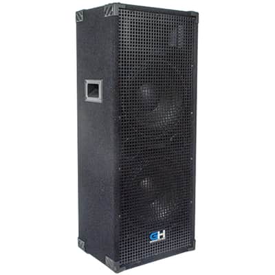Seismic Audio GH212L - Pair of Passive Dual 12 Inch 2-Way PA/DJ Loudspeaker Cabinets - 2500 Watt Full Range PA/DJ Band Live Sound Speakers image 2