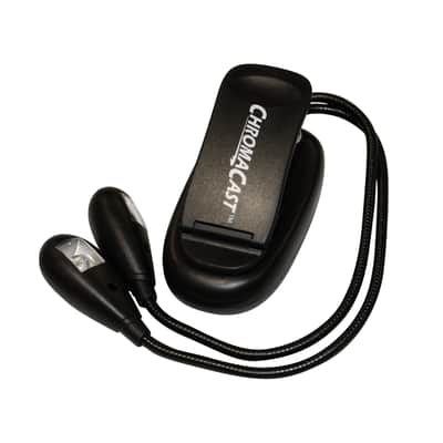 ChromaCast CC-L2 Adjustable Clip-On Dual Head LED Light | Bright Lighting for Music Stands, Reading, and Workspaces | Portable, Flexible Arms, Energy Efficient image 4