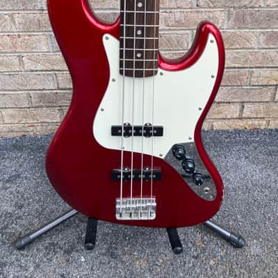 Brian by Bacchus BJB-380 Jazz Bass 1997-2000 Red | Reverb