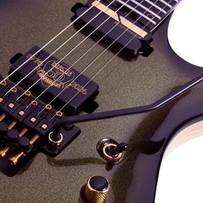 Schecter Avanger FR S 50th Anniversary - Gold Burst image 10