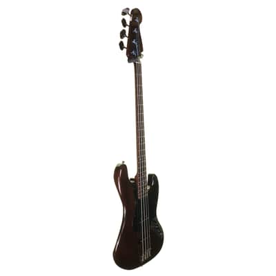 Fender Japan Classic 60s Jazz Bass Guitar Walnut with Gig Bag image 4