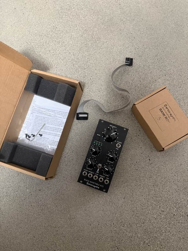 Erica Synths Black Wavetable VCO