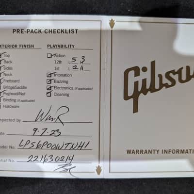 Gibson Les Paul Standard 60s Plain Top - Custom Color Classic White image 10