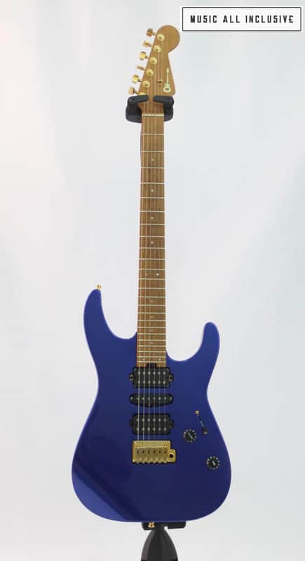 Charvel Pro-Mod DK24 HSH 2PT CM Mystic Blue image 1
