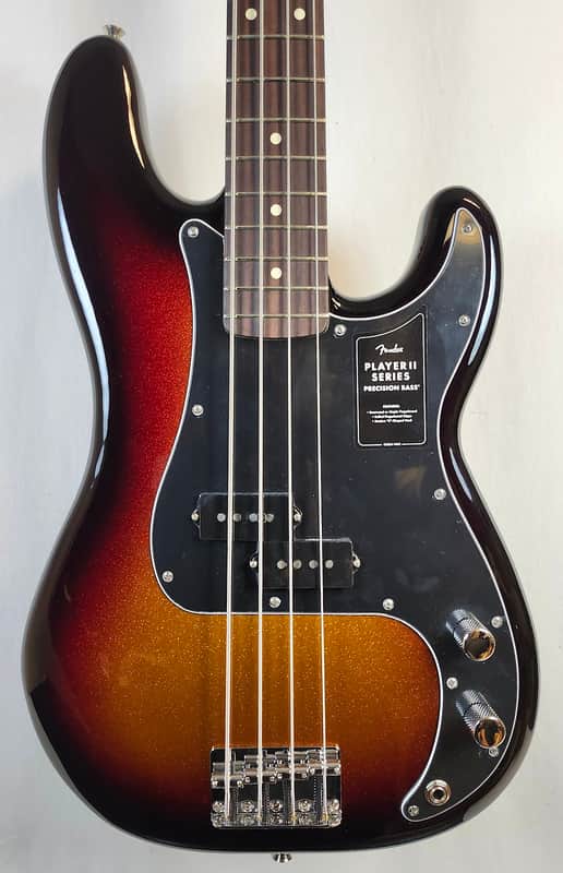Fender Limited Edition Player II Precision Bass, Rosewood FB, Sparkle 3-Color Sunburst image 1