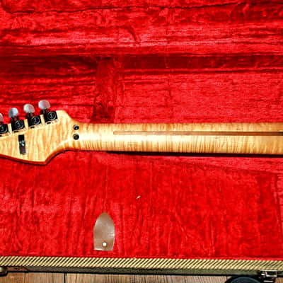 Fender Masterbuilt Custom Shop Owned Richie Sambora Bon Jovi Jay Jw J.w Black Stratocaster. Floyd Rose image 6