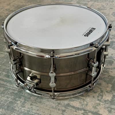 Sonor Kompressor 13x7" Brass Snare Drum 2023 - Present - Black Nickel image 2