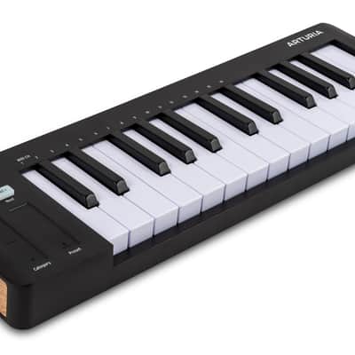 Arturia MICROLAB MK3 Black 25-Key MIDI USB Keyboard Controller+Pro Software image 2