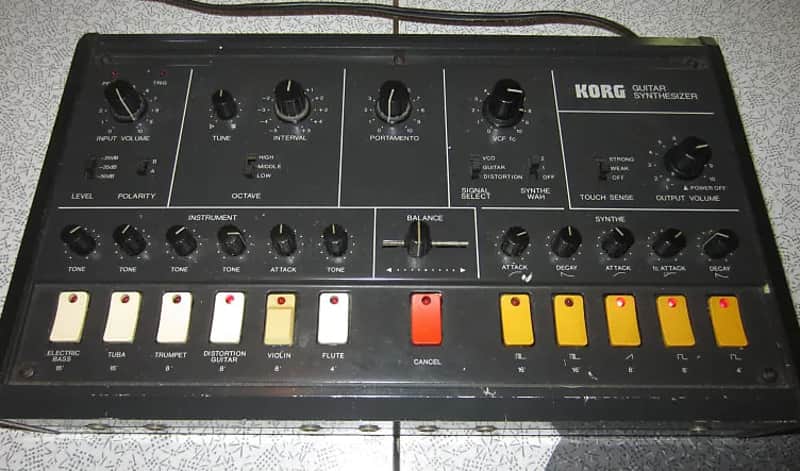 Vintage 1979 Korg X-911 Guitar Synthesizer image 1