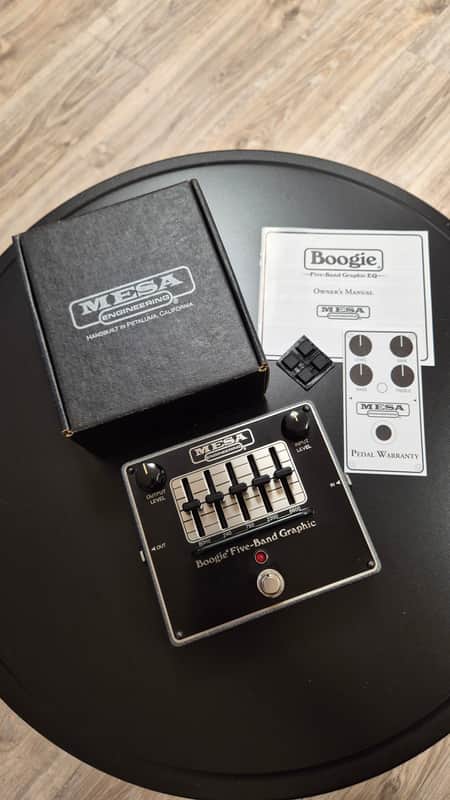 Mesa Boogie 5 Band Graphic EQ Pedal 2010s - Black image 1