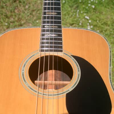 1976 Yairi YW800 Brazilian Rosewood Jacaranda Japan Vintage - Natural+Vintage Hard Case image 18