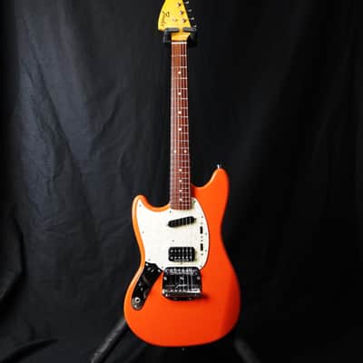 Fender Kurt Cobain Mustang KC-MG/LH FRD 2012 Fiesta Red Oranj-stang  Left-Handed MIJ image 4