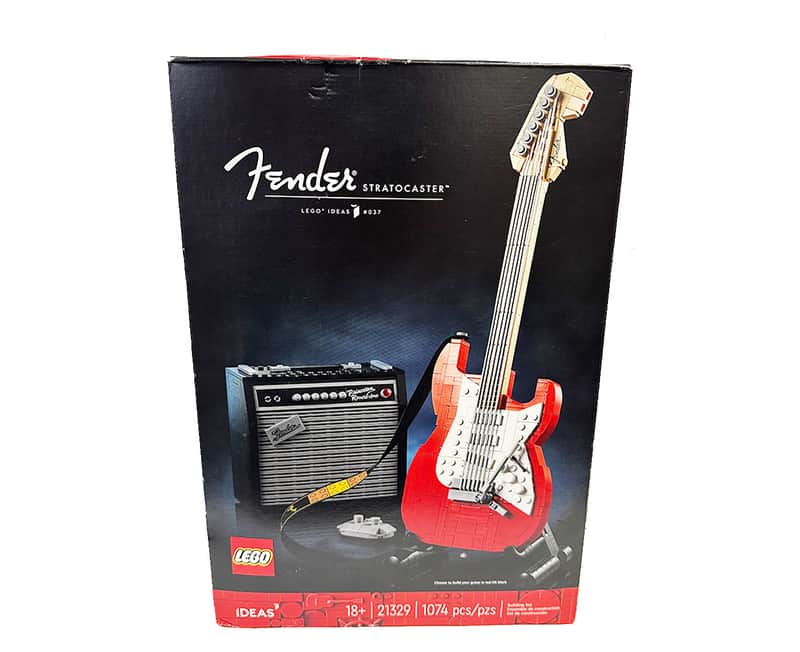 Fender Legos Stratocaster Electric Guitar in Red or Black image 1