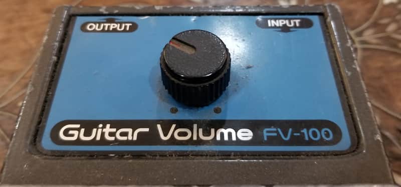 Fender FV-100 Volume/Swell Pedal 1980 USA image 1