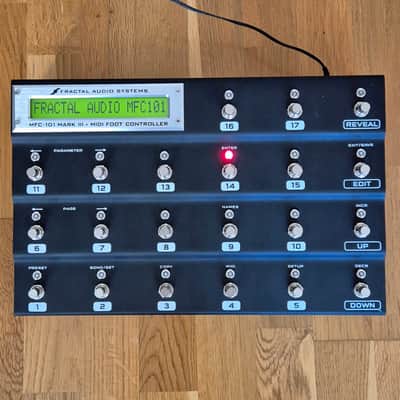 Fractal Audio MFC-101 Mark III MIDI Foot Controller - Black image 1