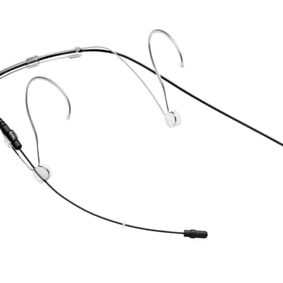 Shure DuraPlex Omnidirectional Headset Microphone, LEMO Connector, Black (DH5B/O-LM3) image 1