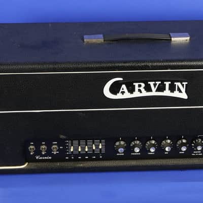 Carvin X-100 Tube Guitar Amp Head w/ FS-36 Footswitch image 1