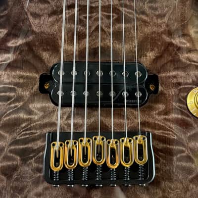 ESP LTD Javier Reyes JR-7 7-string Electric Guitar - Faded Blue Sunburst image 7