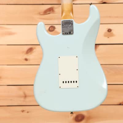 Fender Custom Shop 1959 Stratocaster Journeyman Relic - Super Faded Aged Sonic Blue - CZ582131 - PLEK'd image 7
