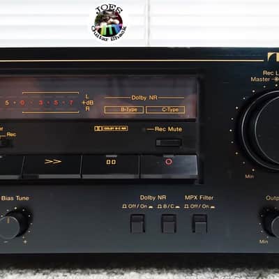 1987 Nakamichi CR-2A Stereo Cassette Deck 1-Owner Serviced w New Belts 08-27-2026 Super Clean & Excellent Condition #044 image 4