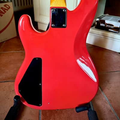 Custom Shop Telecaster Bass with USA EMG pickups 2021 - fiesta red image 14