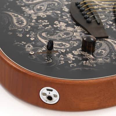 Fender Limited Edition Acoustasonic Telecaster Black Paisley 2021 (Pre-owned) image 7
