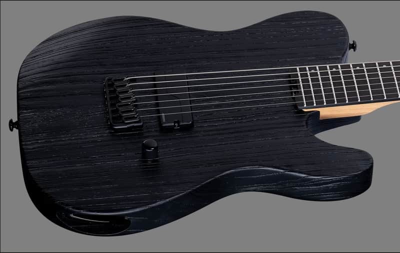 SPECIAL-ORDER! LTD TE-1007 BARITONE 7 STRING GUITAR / BLACK BLAST image 1
