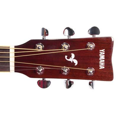 Yamaha FG-TA TransAcoustic Traditional Western - Vintage Tint image 6