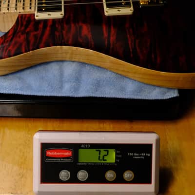 PRS Wood Library DGT Electric Guitar with Bird Inlays - Red Tiger image 9